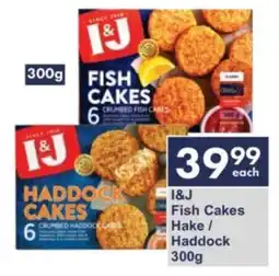 President Hyper I&J Fish Cakes Hake/ Haddock offer