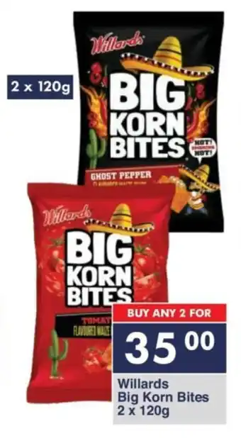 President Hyper Willards Big Korn Bites offer