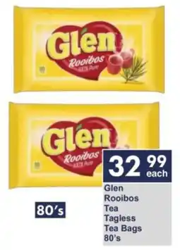 President Hyper Glen Rooibos Tea Tagless Tea Bags offer