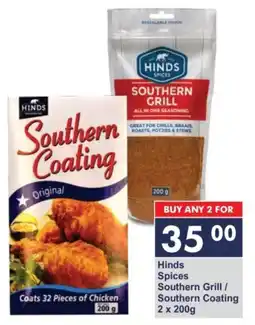 President Hyper Hinds Spices Southern Grill/ Southern Coating offer