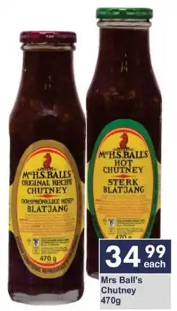 President Hyper Mrs Ball's Chutney offer