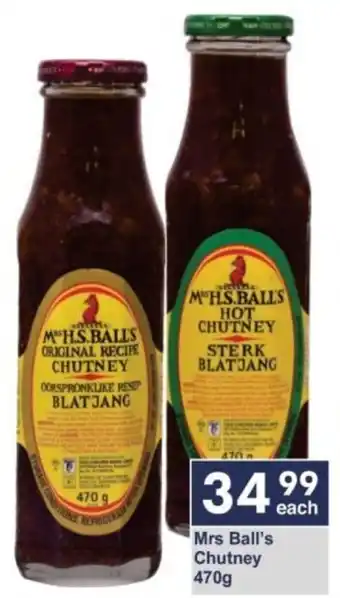 President Hyper Mrs Ball's Chutney offer