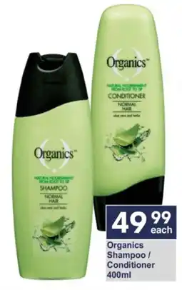 President Hyper Organics Shampoo/ Conditioner offer