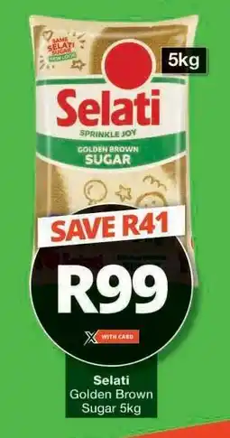 Checkers SELATI GOLDEN BROWN SUGAR 5kg offer