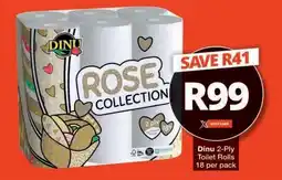 Checkers Dinu 2-Ply Toilet Rolls offer
