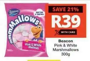 Checkers Beacon Pink & White Marshmallows offer