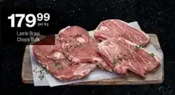 Checkers Lamb Braai Chops Bulk offer