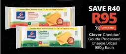Checkers Clover Cheddar/Gouda Processed Cheese Slices offer