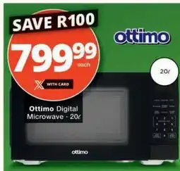 Checkers Ottimo Digital Microwave offer
