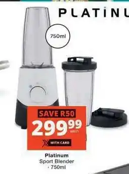 Checkers Platinum Sport Blender offer