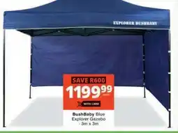 Checkers BushBaby Blue Explorer Gazebo offer