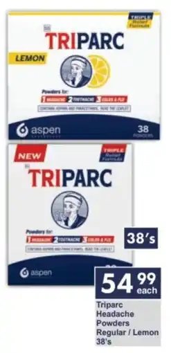 President Hyper Triparc Headache Powders Regular/ Lemon offer