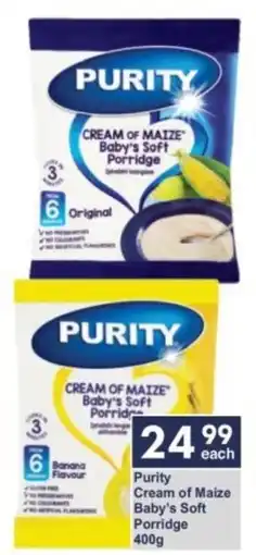 President Hyper Purity Cream of Maize Baby's Soft Porridge offer