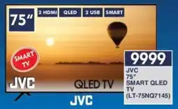 President Hyper JVC 75" Smart QLED TV offer