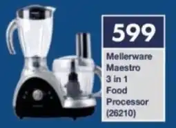 President Hyper Mellerware Maestro 3 in 1 Food Processor offer