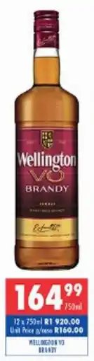 Ultra Liquors Wellington vo brandy offer