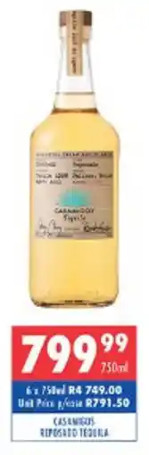 Ultra Liquors Casamigos reposado tequila offer