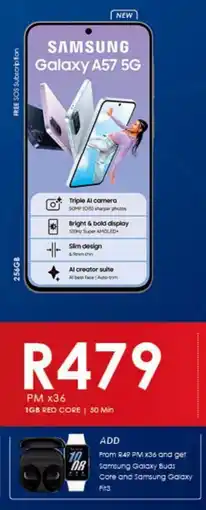 Chatz Connect Samsung Galaxy A57 5G offer