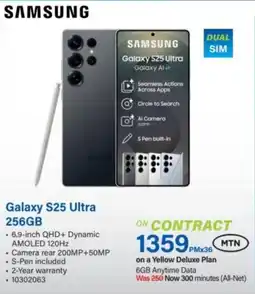 Incredible Connection Samsung Galaxy S25 Ultra 256GB offer