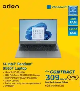 Incredible Connection Orion 14 Intel Pentium 6500Y Laptop offer
