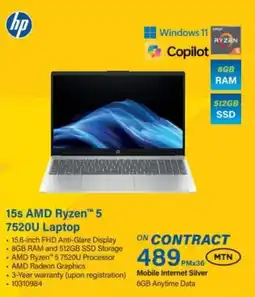 Incredible Connection Hp 15s AMD Ryzen 5 7520U Laptop offer