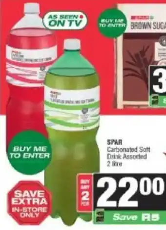 KwikSpar SPAR Carbonated Soft Drink Assorted offer
