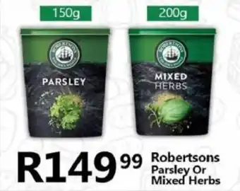 Take 'n Pay Robertsons Parsley Or Mixed Herbs offer