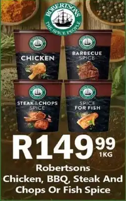 Take 'n Pay Robertsons Chicken, BBQ, Steak And Chops Or Fish Spice offer