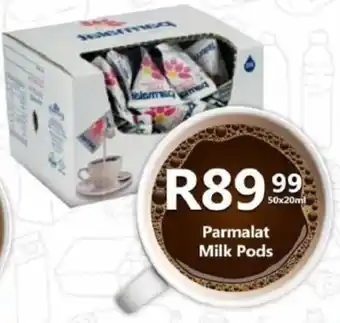Take 'n Pay Parmalat Milk Pods offer