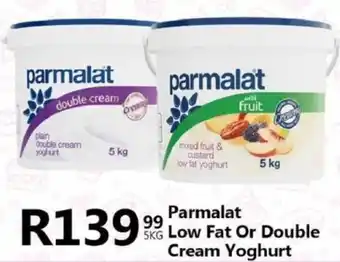 Take 'n Pay Parmalat Low Fat Or Double Cream Yoghurt offer