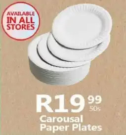 Take 'n Pay Carousal Paper Plates offer