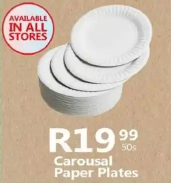 Take 'n Pay Carousal Paper Plates offer