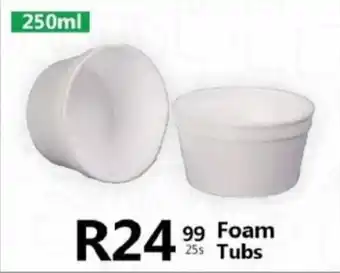 Take 'n Pay Foam Tubs offer