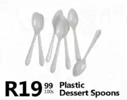 Take 'n Pay Plastic Dessert Spoons offer