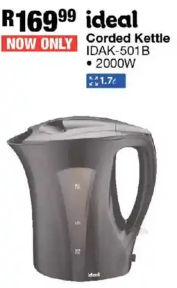 OK Furniture Ideal Corded Kettle offer