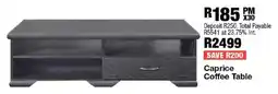 OK Furniture Caprice Coffee Table offer