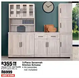OK Furniture Savannah Kitchen Scheme offer