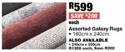OK Furniture Assorted Galaxy Rugs offer