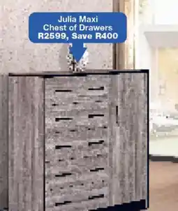 OK Furniture Julia Maxi Chest of Drawers offer
