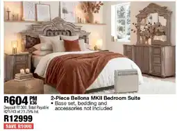 OK Furniture Bellona MKII Bedroom Suite offer