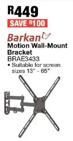 OK Furniture Barkan Motion Wall-Mount Bracket offer