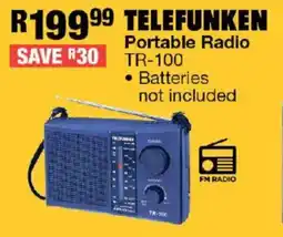 OK Furniture Telefunken Portable Radio offer