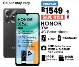 OK Furniture Honor X5c 4G Smartphone offer