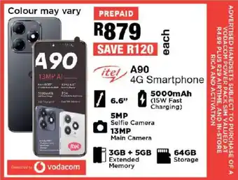 OK Furniture Itel A90 4G Smartphone offer