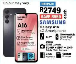 OK Furniture Samsung Galaxy A16 4G Smartphone offer