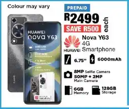 OK Furniture Huawei Nova Y63 4G Smartphone offer