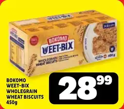 Usave Bokomo weet-bix wholegrain wheat biscuits offer