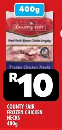 Usave County Fair Frozen Chicken Necks offer