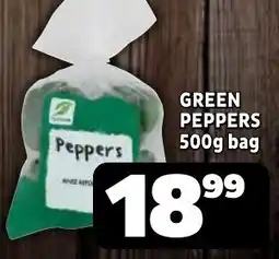 Usave Green Peppers offer