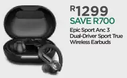 House & Home Jlab Epic Sport Anc 3 Dual-Driver Sport True Wireless Earbuds offer